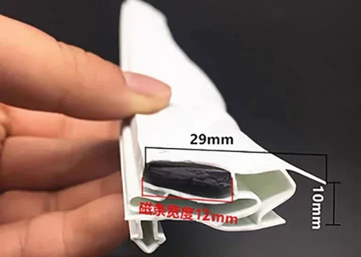 Refrigerator Door Seal — 2m — PVC Magnetic