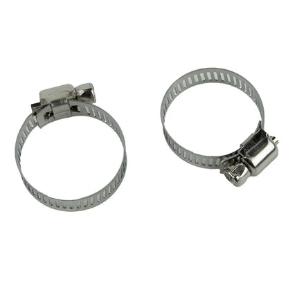3pcs Stainless Steel Pipe Clamps Dishwasher Drain Hose Connector Adapter Kit For Washing Machine Water Pipe Tools