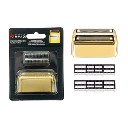 Replacement Foil Head Compatible with BaByliss FXFS2 Double Foil Shaver,Black,Sliver,Gold Professional Razor Shaver Head