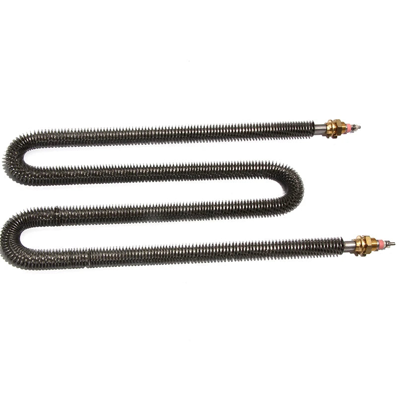 Finne Tubular Heating Element 201SS/304SS Radiator 220V 1500W 2000W 2500W 3000W 3500W Drying Oven Electric Heat Tube Dia. 12mm