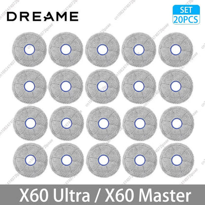 Dreame X60 Ultra / X60 Master Accessories Main Side Brush HEPA Filter Mop Cloths Dust Bag Vacuum Cleaner Replacement Spare Parts