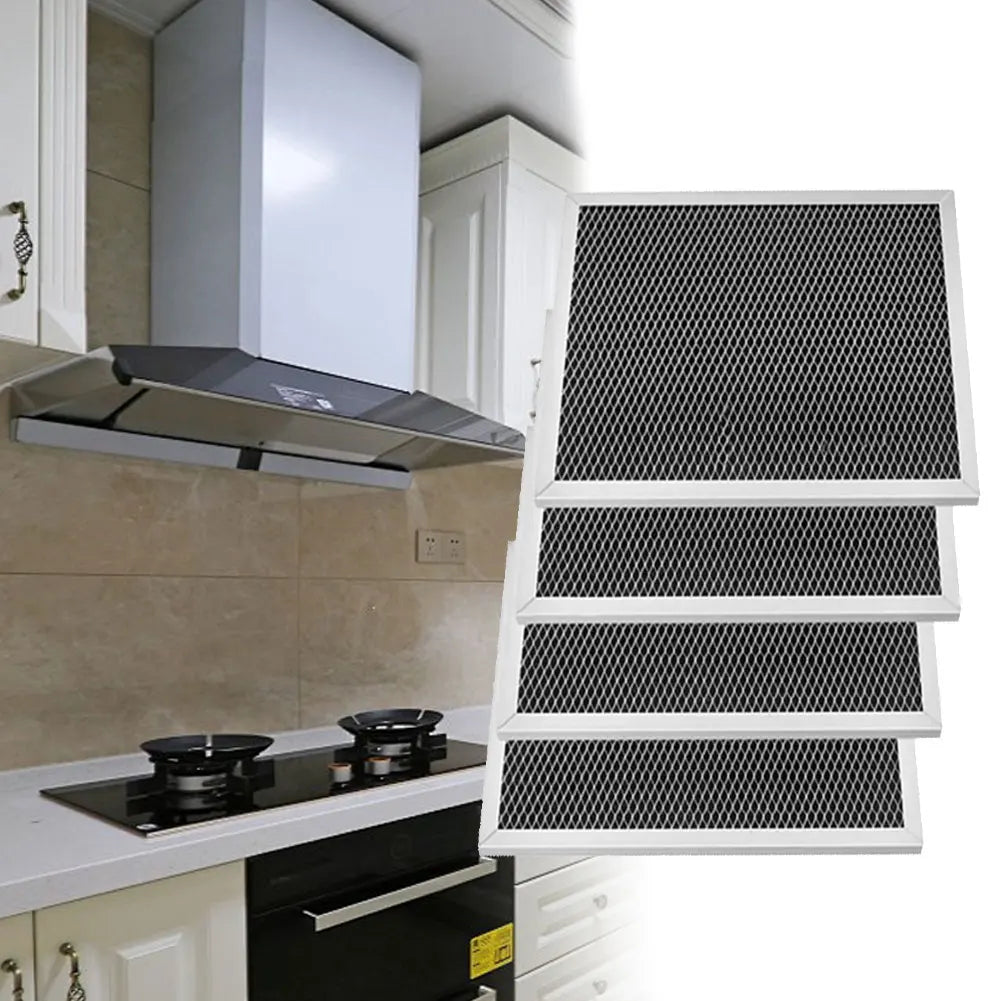 Stainless Steel Extractor Hood Filter Multi Layer Grease Control For Kitchen Range Barbecue Replacement Part