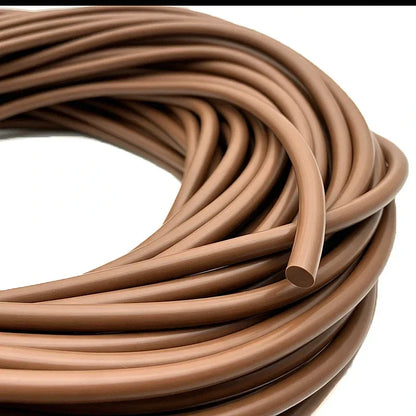 10/5/2M Brown FKM Seal Strip Dia 1.5~10mmHigh temperature/abrasion resistant/equipment cabinet door sealing strip