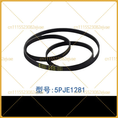 Washing Machine Drive Belt 5PJE1281 5EPJ1270 8PH1258E For Midea LittleSwan Compatible with Haier Drum Washer