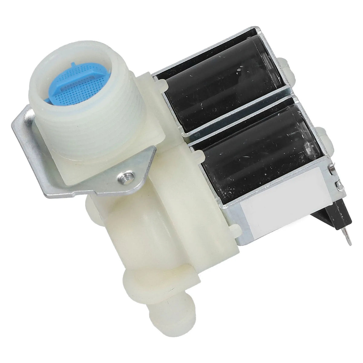 Washer Water Inlet Valve Washing Machine Inlet Solenoid Valve Double Head Replacement Accessories for Automatic Washing Machines