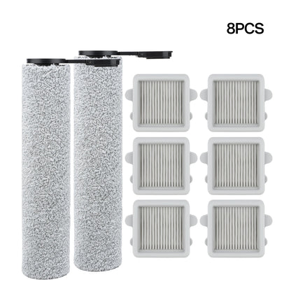 Compatible with Roborock F25 /F25 ACE /F25 Combo /F25 ALT/F25 LT/RT/GT/XT/BX Brush Roll Filter Wet Dry Vacuum Cleaner Replacement Parts