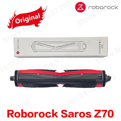 Hair Cut Brush Compatible with Roborock Saros Z70 Robot Vacuum Cleaner Anti Entanglement Main Roller Brush