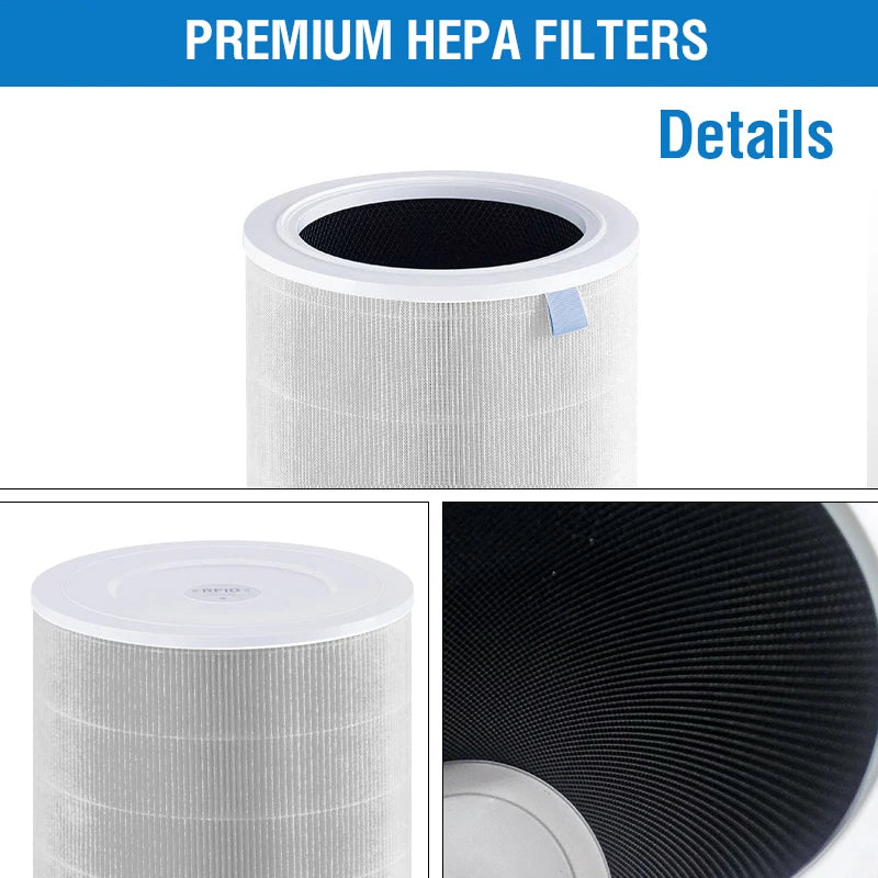 Compatible with Xiaomi 5 Filter Replacement Filter for Xiaomi Mi Mijia Air Purifier 5