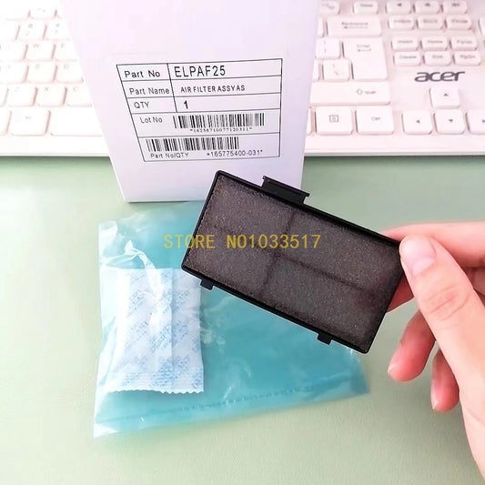 Replacement Projector Air Filter Compatible with Epson ELPAF25 / EB-X7 / EB-S7 / EB-X8 / EB-W8 — Model Options