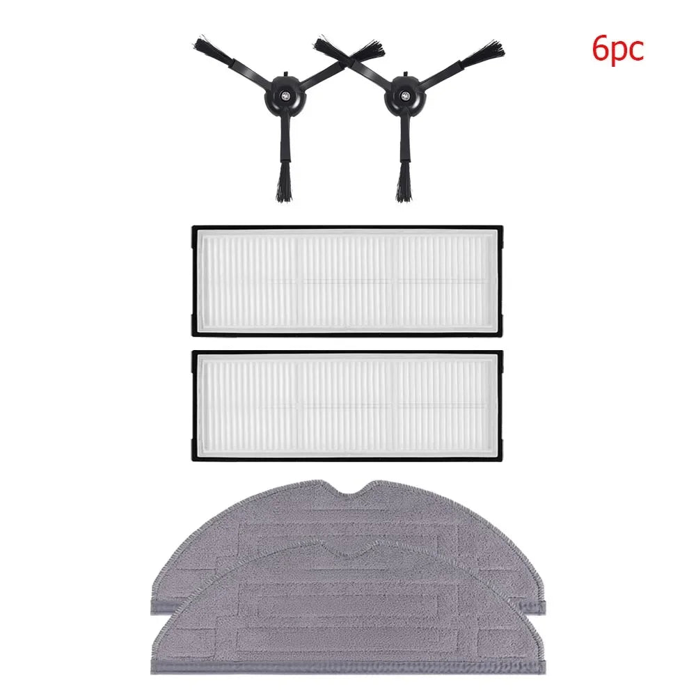 Spare Parts Kit Compatible with Roborock S8 S8 Pro Ultra S8+ Vacuum Cleaner Filter Main Roller Brush Side Brush Mop Cloths Replacement