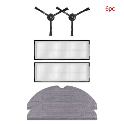 Spare Parts Kit Compatible with Roborock S8 S8 Pro Ultra S8+ Vacuum Cleaner Filter Main Roller Brush Side Brush Mop Cloths Replacement