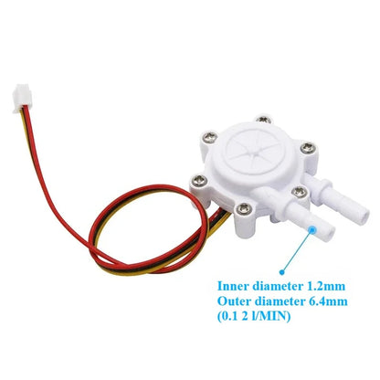 Coffee machine flowmeter, water dispenser flowmeter sensor, tower interface Hall sensor, 2 points
