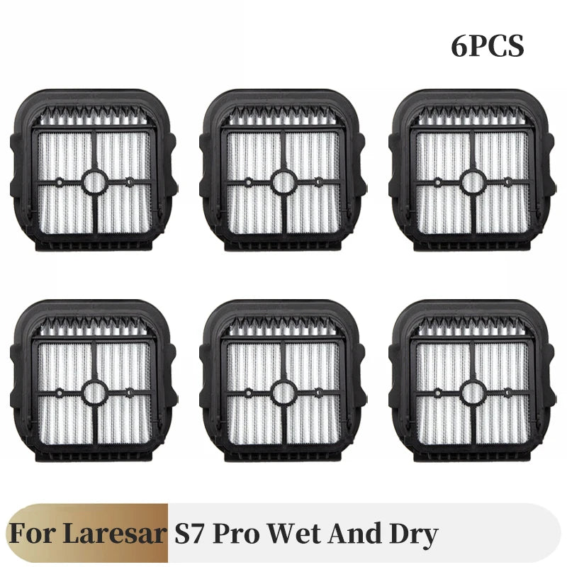 For Laresar S7 Pro Wet And Dry Vacuum Cleaner Replacement Main Roller Brush And Filter Set Household Merchandises Cleaning Parts