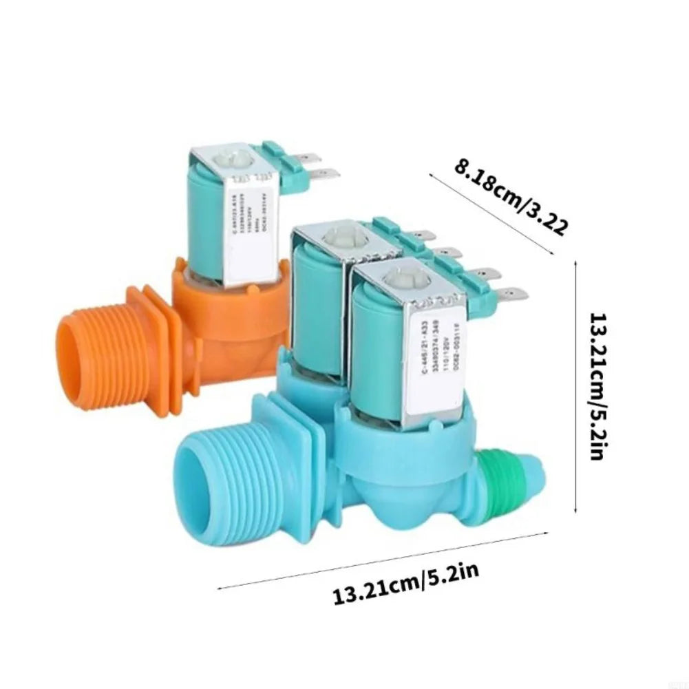 Water Inlet Valve Compatible with Samsung Washing Machines DC6200311F DC6230314V Replacement Solenoid Valve for Optimal Washing Performance