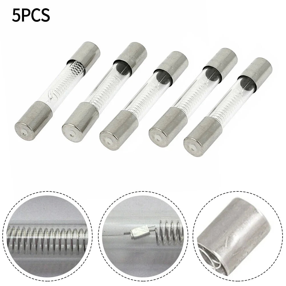 Oven Fuse 5Pcs 6x40mm High Voltage Microwave Accessories Oven Fuse Microwave Oven Replacement Parts