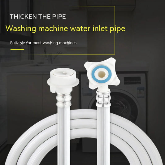 Explosion-proof Washing Machine Inlet Pipe Compatible with Most Faucet Installation