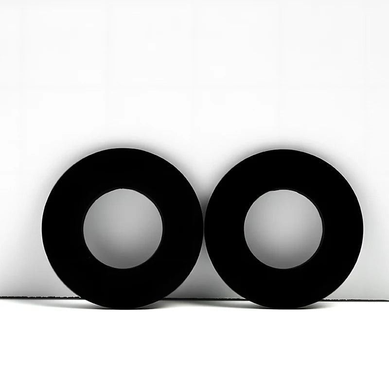 M2 M2.5 M3 M4 M5 M6 M8M10 Black Soft Hard PVC Plastic Insulation Transparent Gasket Ring Spacers Flat Washer 0.3-1mm Shock-proof