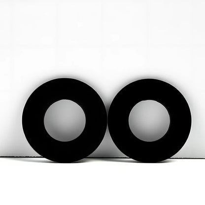 M2 M2.5 M3 M4 M5 M6 M8M10 Black Soft Hard PVC Plastic Insulation Transparent Gasket Ring Spacers Flat Washer 0.3-1mm Shock-proof