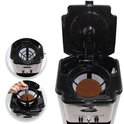 2Pack No.4 Reusable Coffee Maker Basket Filter for Cuisinart Ninja Filters, Fit Most 8-12 Cup Basket Drip Coffee Machine
