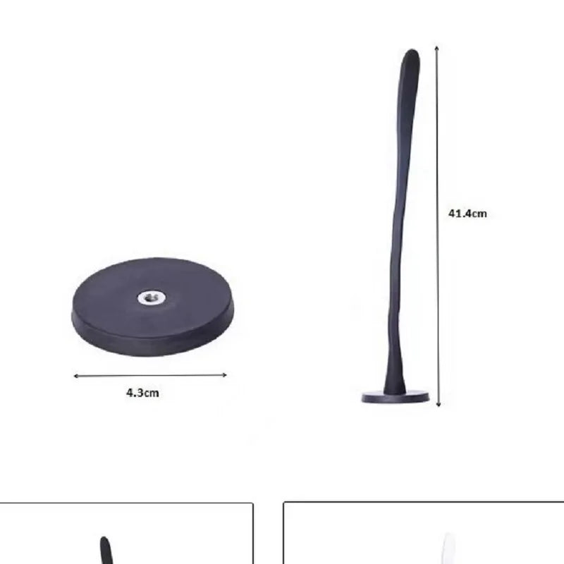 Flexible Washer & Dryer Door Prop — Black or White
