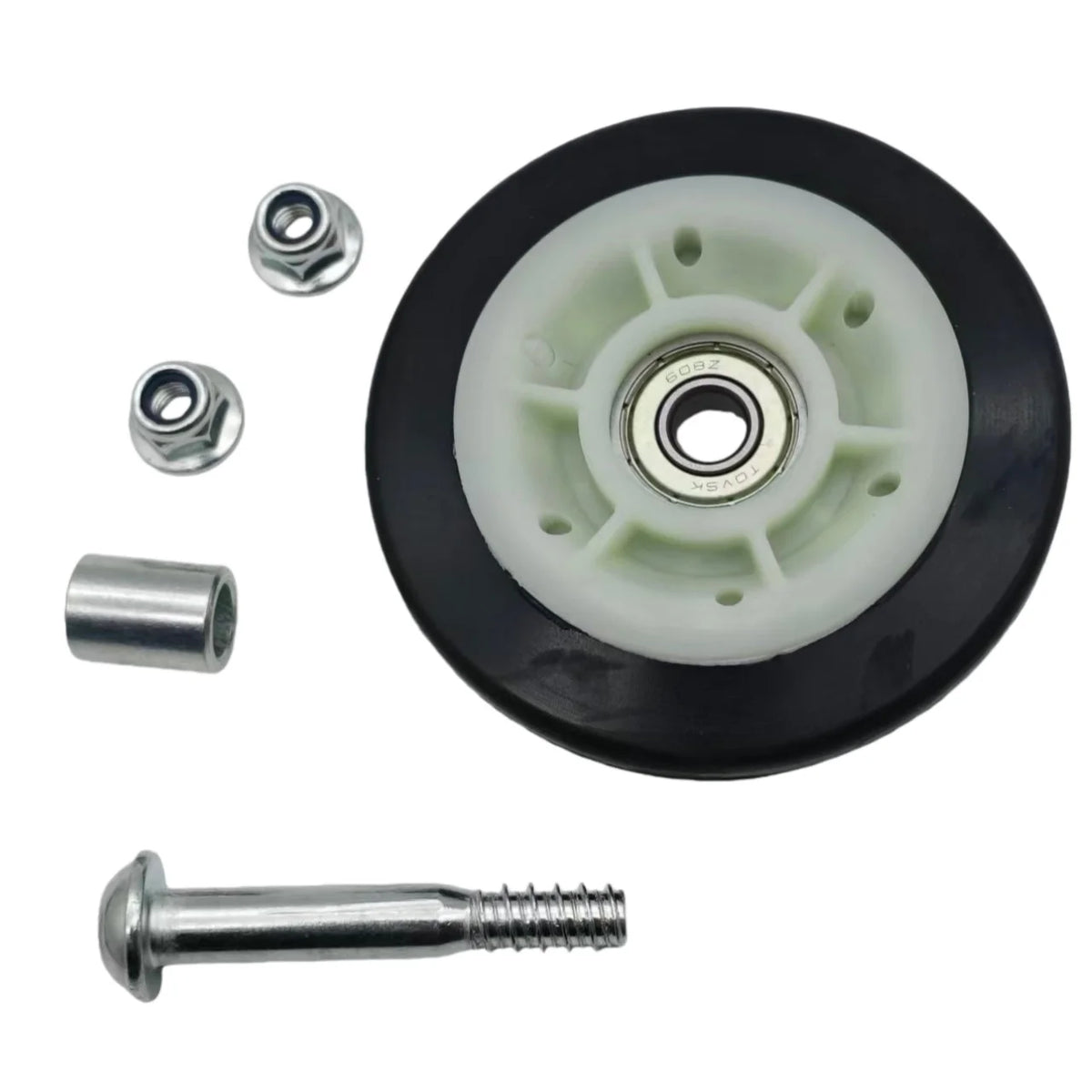 00613598 Dryer Drum Roller Wheel Compatible with Bosch Siemens Laundry Dryer Parts Drum Wheel Kit AP4359762 00600427 600427 613598