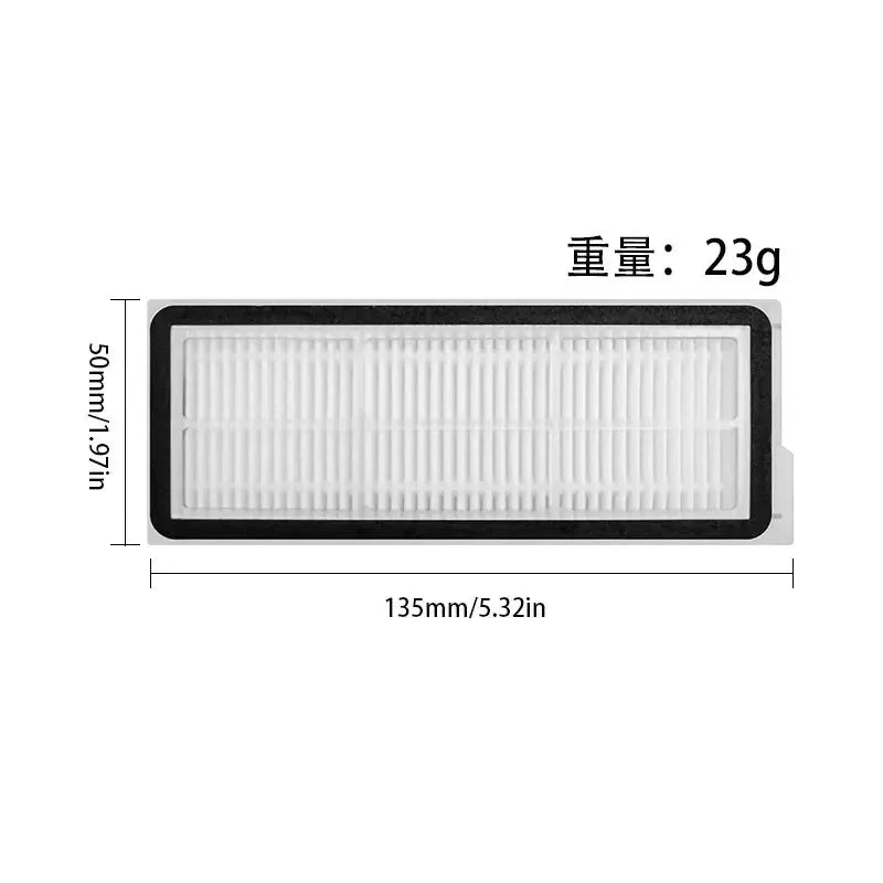 Compatible with Roborock Qrevo L/QR 798/QV 35A/QR 598 Robot Vacuums Cleaner Accessory Dust Bag Main Side Brush Hepa Filter Mop Cloths Spare