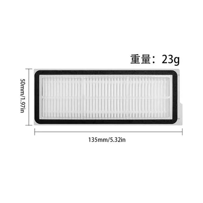 Compatible with Roborock Qrevo L/QR 798/QV 35A/QR 598 Robot Vacuums Cleaner Accessory Dust Bag Main Side Brush Hepa Filter Mop Cloths Spare