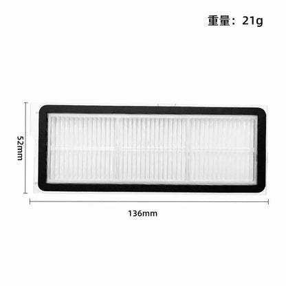 Compatible with Roborock Qrevo Curv Robot Vacuum Cleaner Accessories Main Roller Side Brush Hepa Filter Mop Cloth Dust Bag Parts Replacement