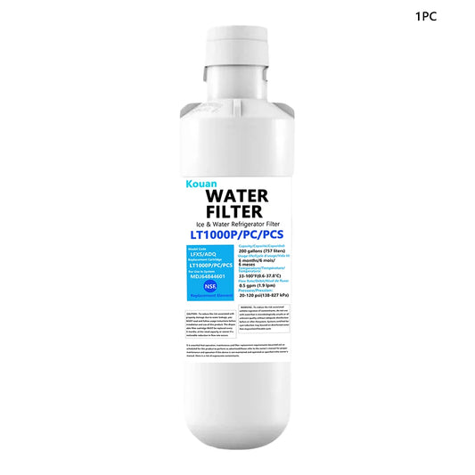Replacement Refrigerator Water Filter Compatible with LG LT1000P / ADQ747935 / MDJ64844601 / ADQ74793501 / LMXS28626S