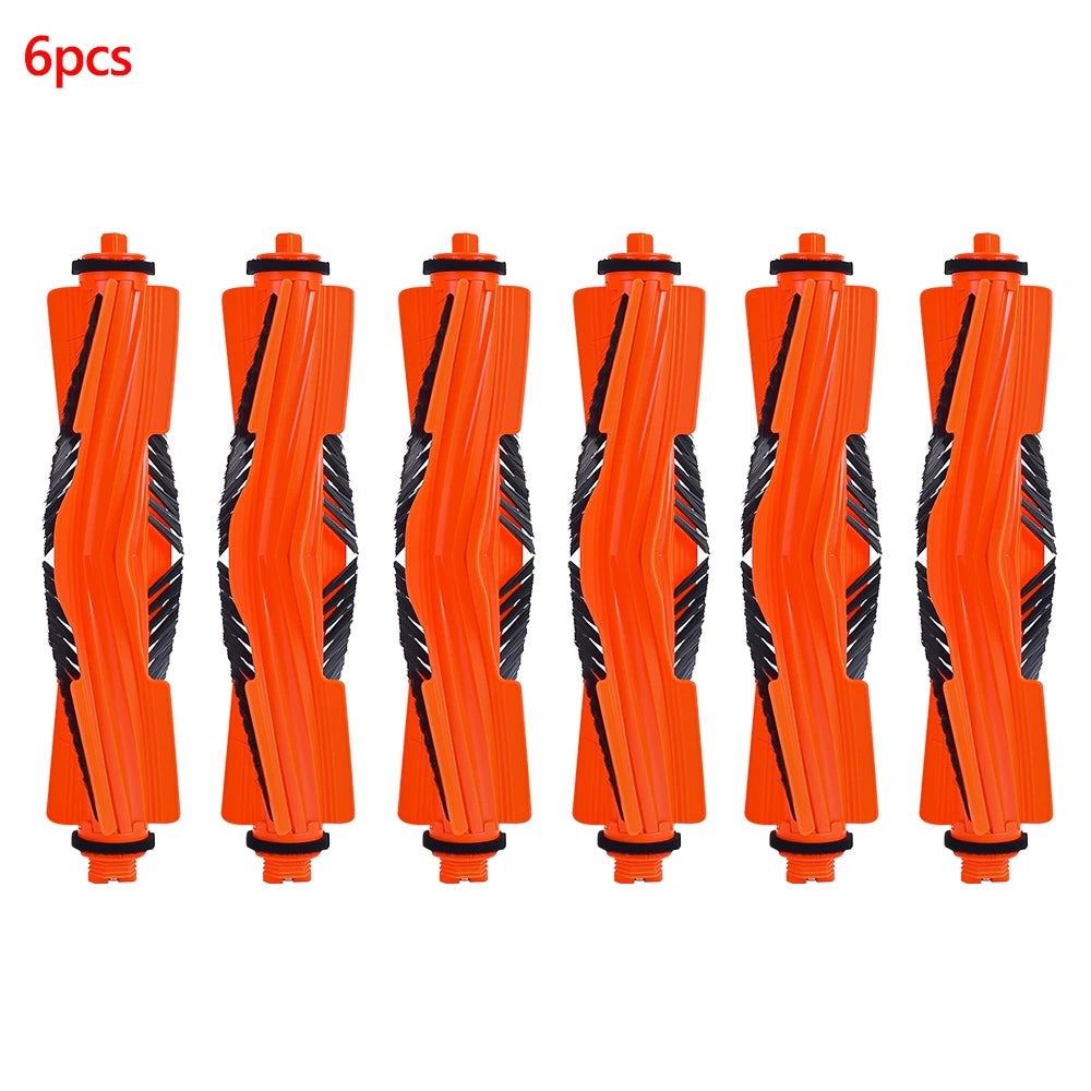 Main Brush Compatible with Xiaomi S40 OV81 H40 OV51 Robot Vacuum Replacement Anti-tangle Roller Brush Accessories Wear-resistant Brush Parts