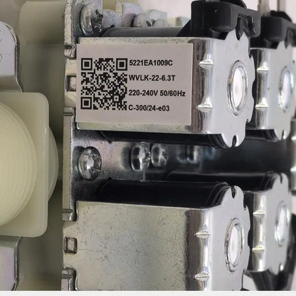Compatible with LG Washing Machine Parts Inlet Solenoid Valve 5221EA1009C USEONG-ECO IV-15S-3 5 Inlet Valves