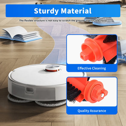 Main Brush Compatible with Xiaomi S20 3C Plus E12 B112 D106 E10 C103 E10C Sweeper Vacuum Cleaner Replacement Roller Brush Spare Parts