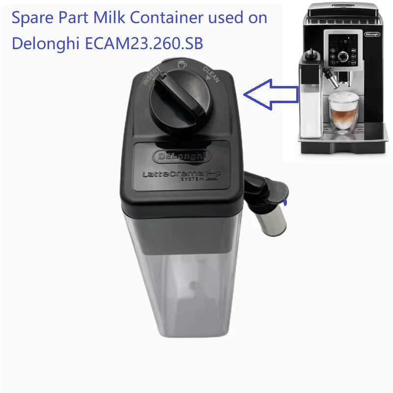 Spare Parts Milk Container/Water tank / Brew Unit for Delonghi ECAM23.260.SB Coffee Machine Replacement