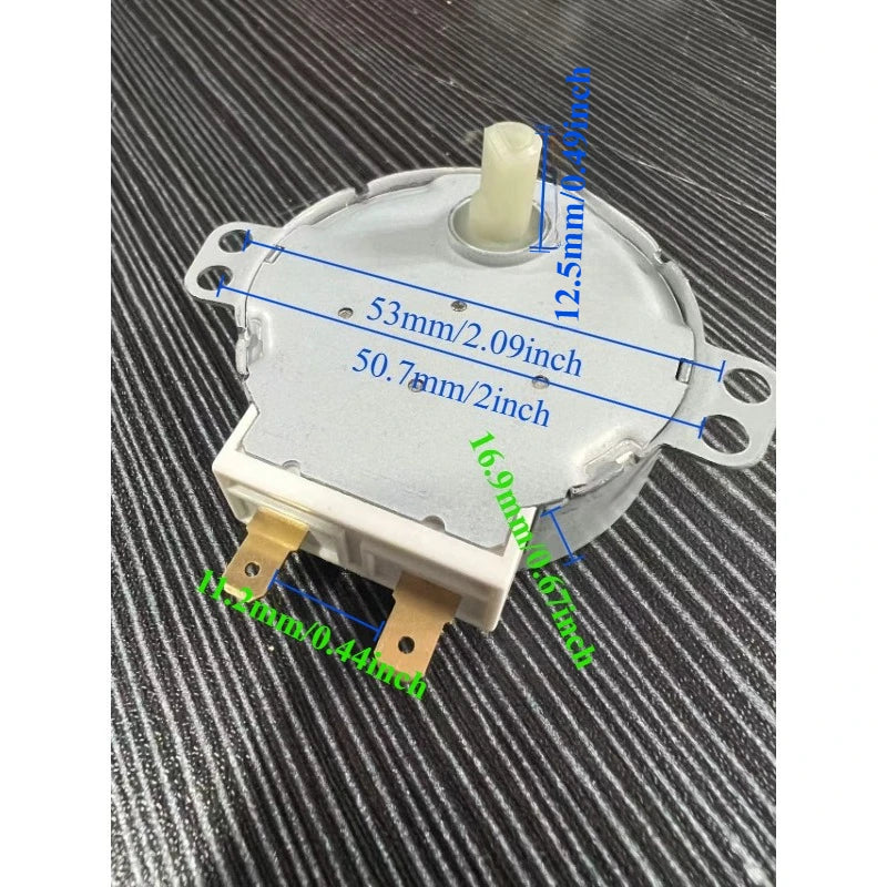 220-240VAC 4/4.8 Rotating Claw Pole Permanent Magnet Synchronous Motor HY-4A Microwave Oven Tray 50/60HZ