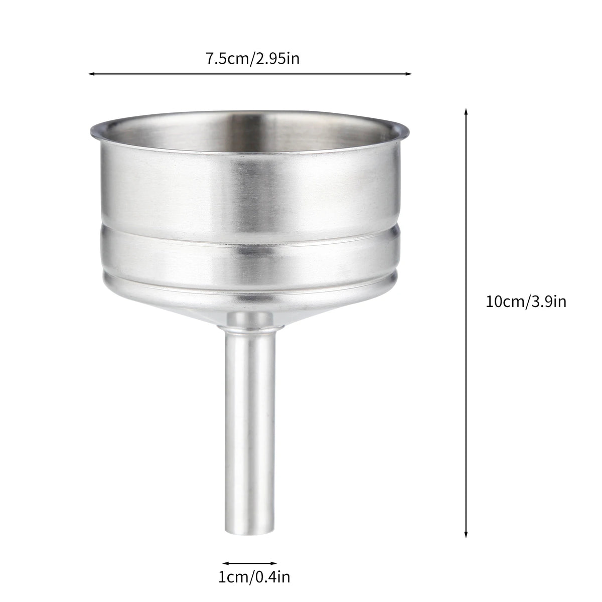 Easyworkz Stainless Steel Coffee Funnel Filter, Espresso Maker Replacement