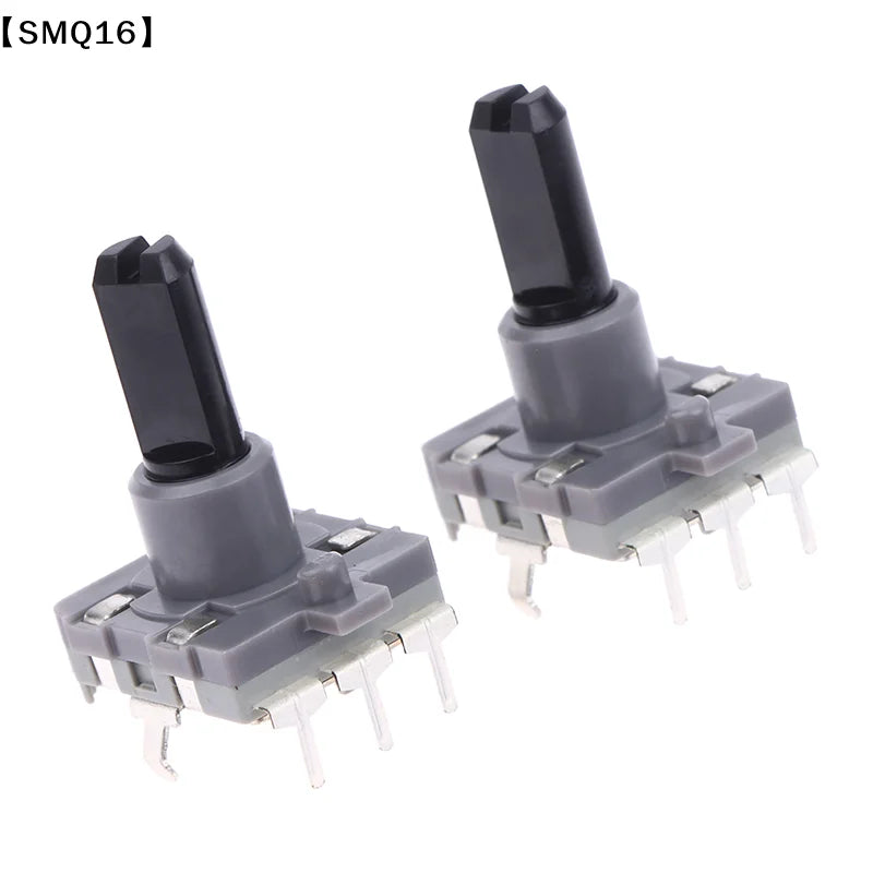 2Pcs EC16 Rotary Encoder 3Pins 360 Degree Infinite Rotation Gear Selection Controller Washing Machine Microwave AccessoriesSMQ