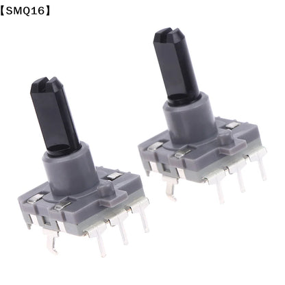 2Pcs EC16 Rotary Encoder 3Pins 360 Degree Infinite Rotation Gear Selection Controller Washing Machine Microwave AccessoriesSMQ