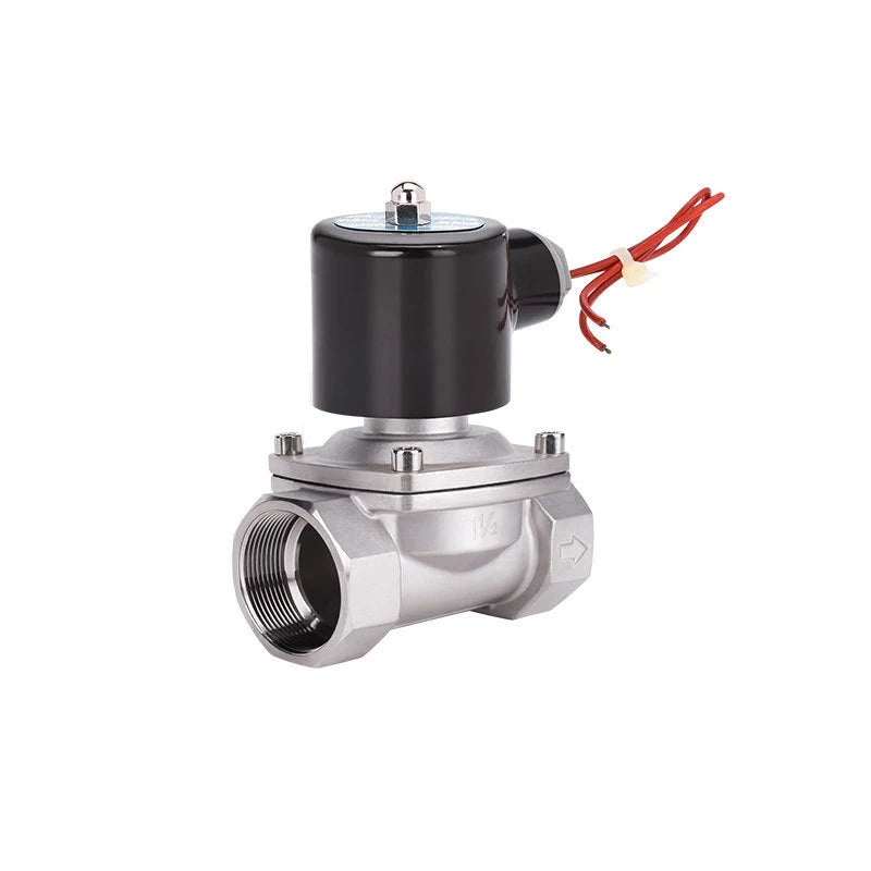 3/8'' 1/2" 3/4" 1" 2" Normally Closed DN10-DN50 Stainless Steel Solenoid Valve 24V 12V 220V 110V
