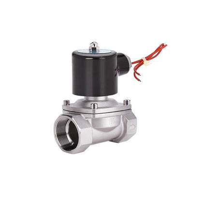 3/8'' 1/2" 3/4" 1" 2" Normally Closed DN10-DN50 Stainless Steel Solenoid Valve 24V 12V 220V 110V