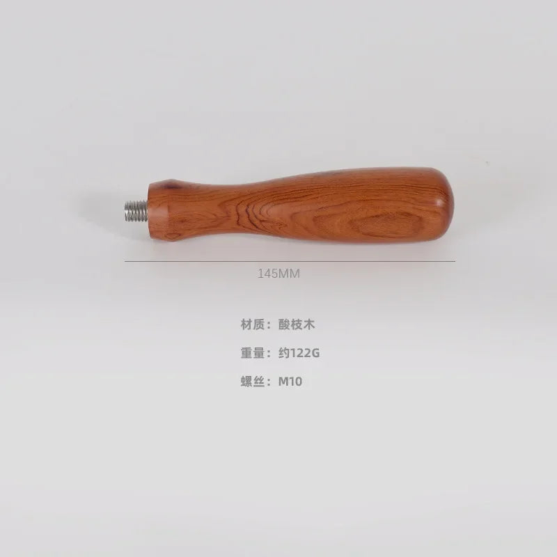 Coffee Solid Wooden Handle M10, Filter Holder Espresso Coffee Machine Tools Accessories For Barista Home