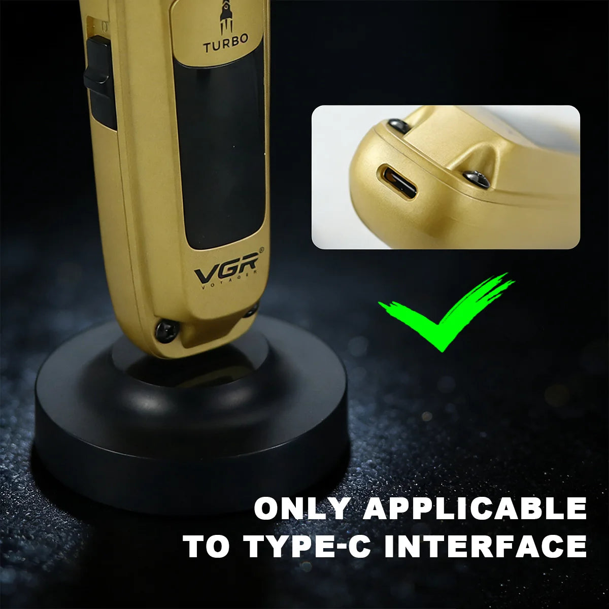 Replacement Shaver Charging Dock — 2299 V — KM-999 / V-368 / 996 / 995 / JC10000 Reference