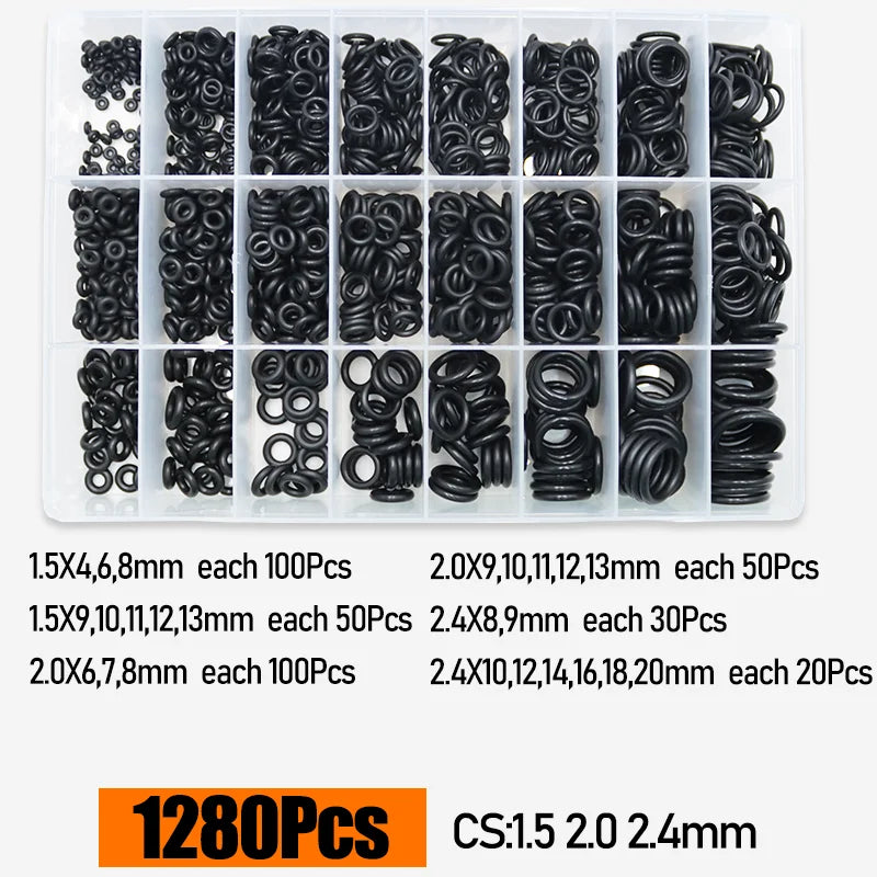 Up to 3230p O-ring Rubber NBR Seal Washer O Ring Kit Repair Faucet Pipe Car Plumbing Gasket High Temperature Oring