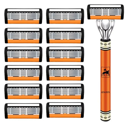 Six-Layer Manual Razor Set