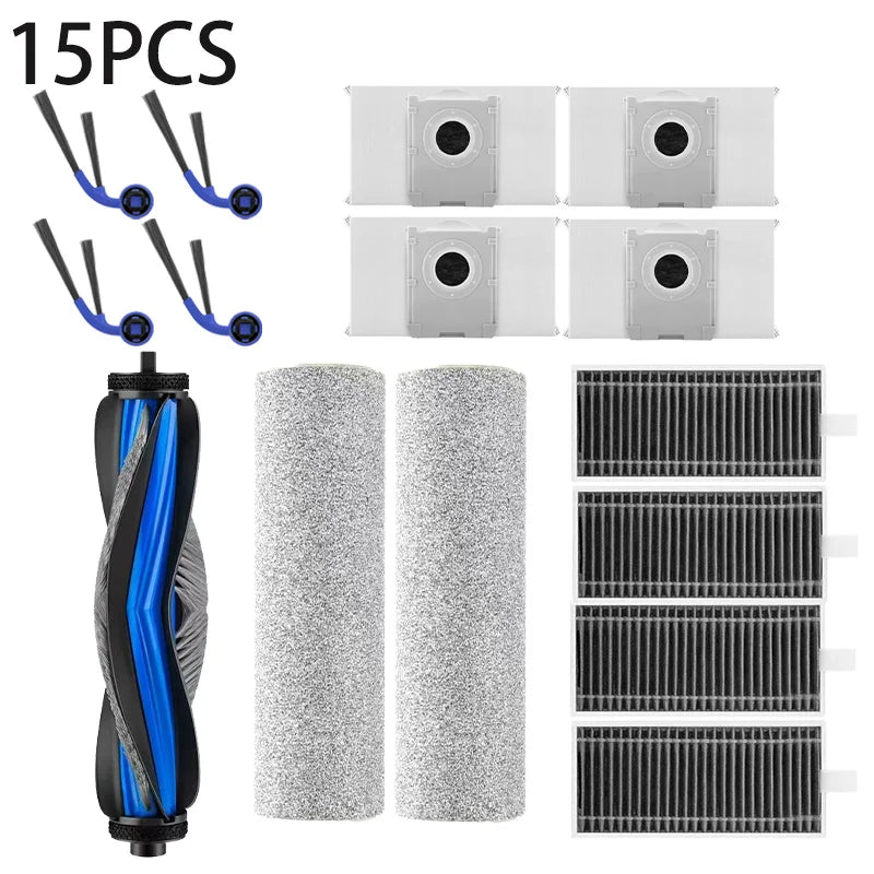 ECOVACS T80 OMNI 、T80 PRO OMNI Vacuum Parts Main Roller Mop Cloth Side Brush Dust Bag HEPA Filter Accessories