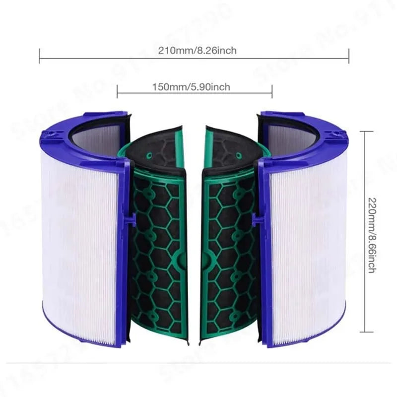 For Dyson TP04 TP05 HP04 HP05 DP04 Replacement Hepa Filter Set Air Purifier Cleaning Home Fresh Air