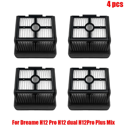 Dreame H12 Pro / H12Plus / H12 Dual Soft Brush Spare Parts Wet Dry Vacuum Cleaner Roller Hepa Filter Accessories
