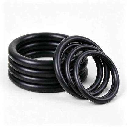 20 Pieces of Black Nitrile Rubber NBR O-Ring Kit CS 2mm Outer Diameter 5-50mm, Instrument Ring