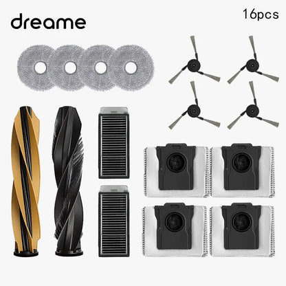 Dreame Matrix10 Pro / Matrix10 Ultra Robot Vacuum Cleaner Replacement Accessories Main Side Brush Filter Mop Cloth Dust Bag