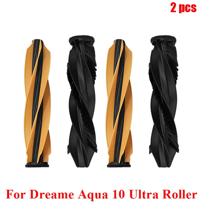 Acccessories Compatible with (Dreame Aqua 10 Ultra Roller) Vacuum Parts Main Roller Brush Side Brush Cleaner Filter Dust Bag Roller Mops