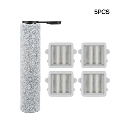 Compatible with Roborock F25 /F25 ACE /F25 Combo /F25 ALT/F25 LT/RT/GT/XT/BX Brush Roll Filter Wet Dry Vacuum Cleaner Replacement Parts